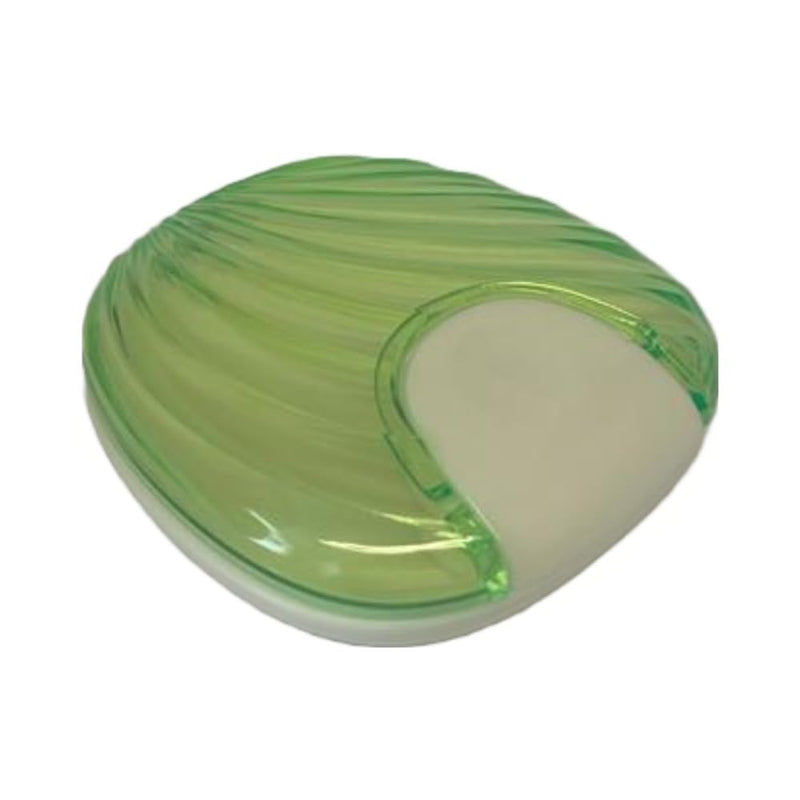 [Australia] - Press-to-Open Retainer Case, Portable Denture Box Teeth Retainer Box False Teeth Container for Denture, Braces, Mouth Guard (Green) | F2 Medical Supplies 