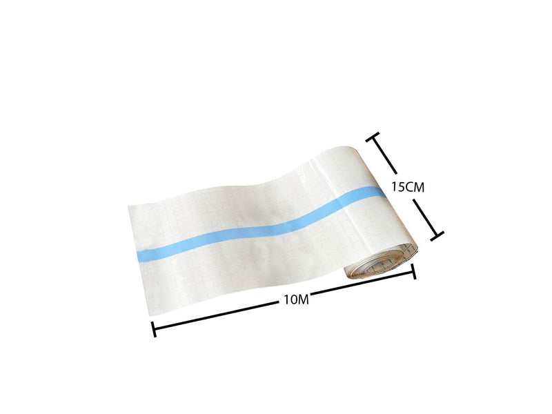 [Australia] - Tattoo Aftercare Film Waterproof Adhesive Second Skin Bandage Film Roll 15cm x 10m Dressing Sterile Swimming Wounds Cesarian C Section Scar 
