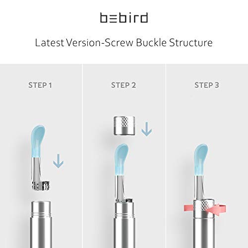 [Australia] - BEBIRD Ear Cleaner Tips, Waterproof Silicone Ear Spoon for Ear Wax Removal Endoscope,BEBIRD Original Replacement Accessories Set for M9 Pro/X11 Pro/C3 Pro/K10/X17 Pro/T5 (Latest Version)(9 Pack) 9 Pieces 