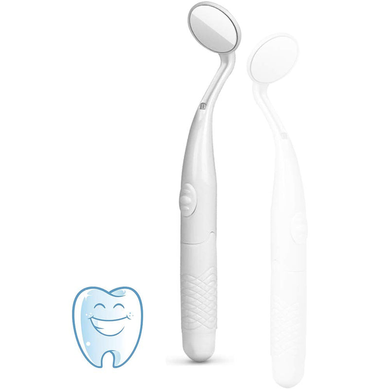 [Australia] - ffresiss Dental Mirror with Light,Teeth Inspection LED Mirror,Anti-Fog Mouth Mirror,Dentist Oral Care Tool 