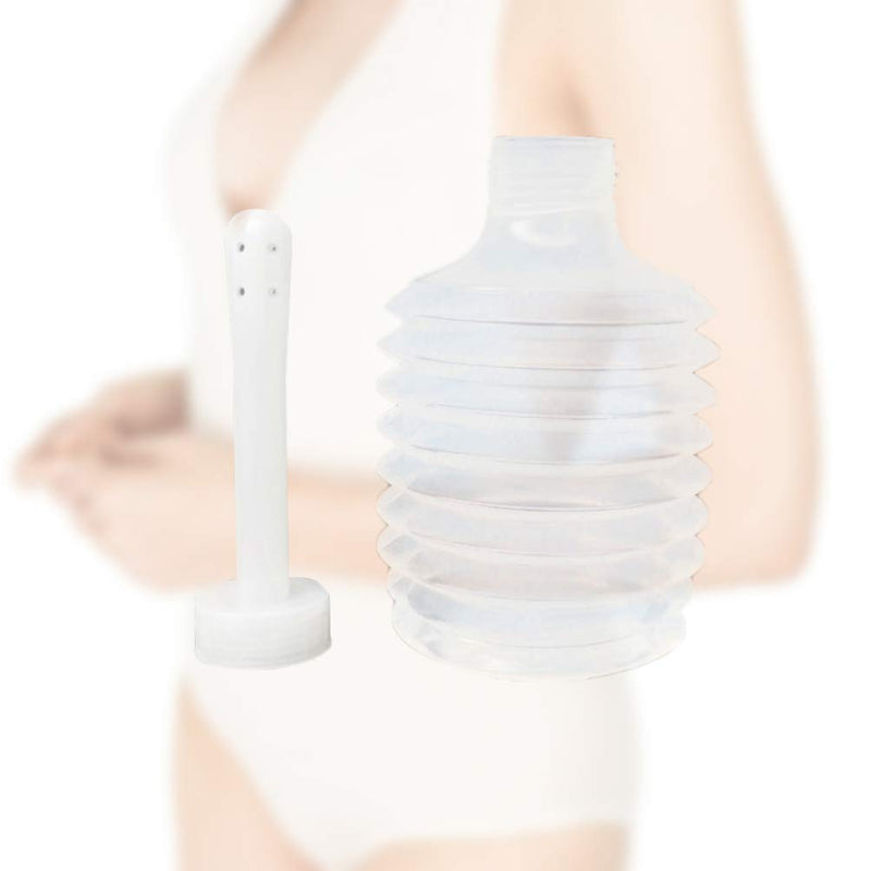 [Australia] - Artibetter 10pcs Disposable Enema Douche Applicator Bottle Vaginal Douche Anal Applicator for Women Men 200ml (Transparent) Transparent 12pcs 