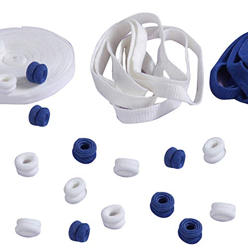 [Australia] - TOOLSTAR 10PCS Finger Bandage, First Aid Tublar Bandage Finger Bobs Cots Buddies Dressings 15x600mm for Use Beneath A Finger Cot (Pack of 10 White Colour) 