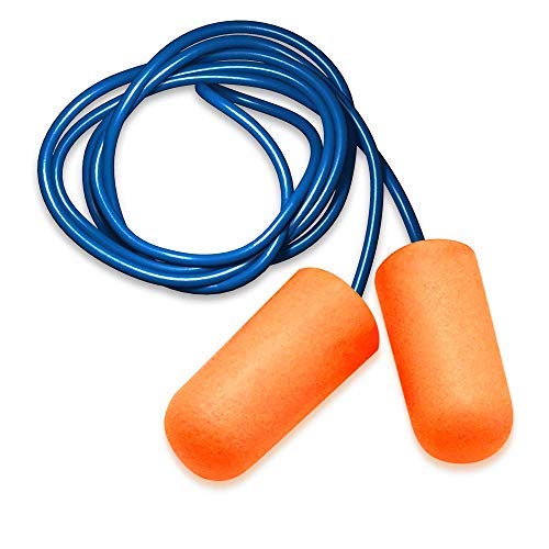 [Australia] - HEAROS Just for Kids Ear Plugs NRR 28 Foam EarPlugs, Extra Small Corded Hearing Protection with Storage Case (3 Pairs) 