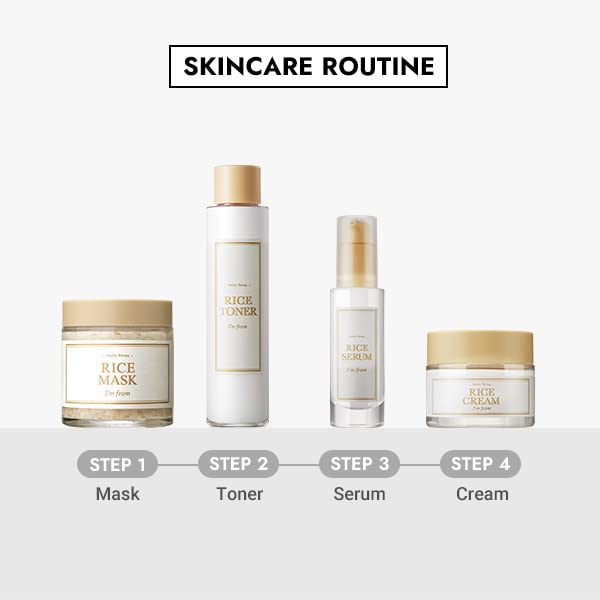 [Australia] - [I'm From] Rice Serum, 73% Fermented Rice Embryo Extract | Improve Hyperpigmentation, Boost Collagen, Vitality, Supply nutrients to skin with Vitamin B, healthy glow 