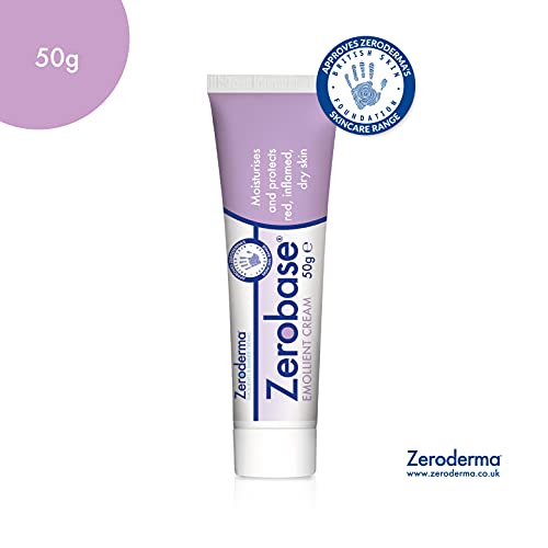 [Australia] - Zeroderma Zerobase Emollient Cream 50g, Softens Moisturises And Protects Dry Skin, Helps Restore The Skin Barrier 50 g (Pack of 1) single 