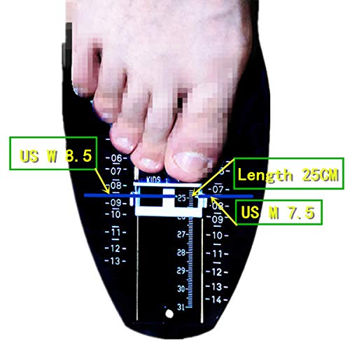 [Australia] - 2PCS.Shoe Sizer,Foot Measurement Device,Shoe Sizes,Shoe Sizes Chart,Yeouth Products.Kids Shoe Size Chart,Childrens Shoes 