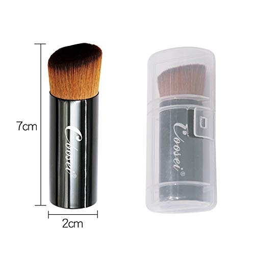 [Australia] - Professional Foundation Makeup Brush Cream Shadow Powder Highlighter Brush Cruelty Free Make Up Tools 