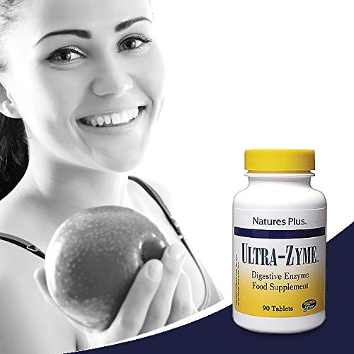 [Australia] - NaturesPlus Ultra-Zyme - 90 Tablets - Enzyme Supplement to Support Healthy Digestion - Gluten Free - 45 Servings 