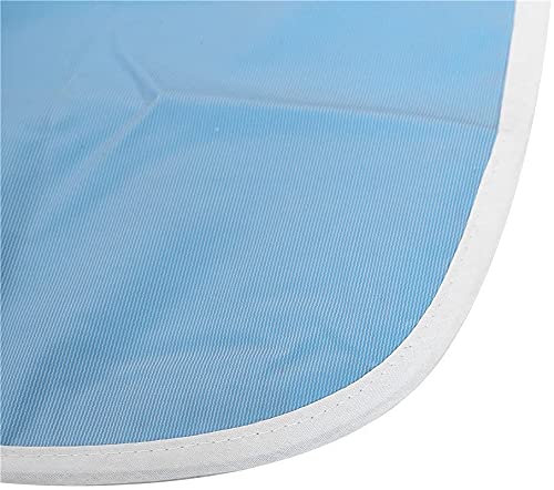 [Australia] - Adult Reusable Washable Meal Bibs, 2 Colors Adjustable Waterproof Bib Snap with Crumb Catcher(blue) Red 