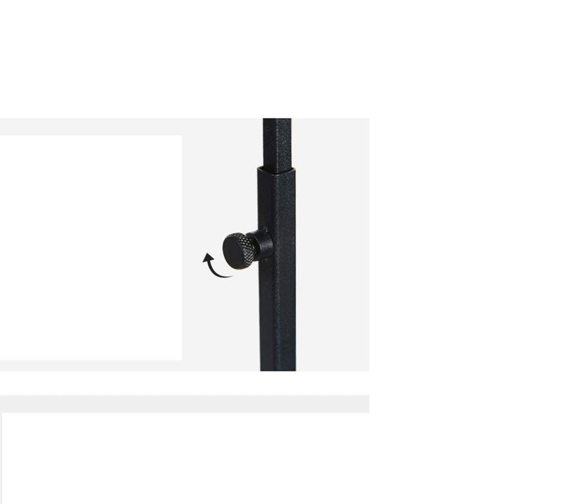 [Australia] - Adjustable Metal Handbag Rack Tabletop Handbag Purse Display Stand Single Hook Bag Stand Holder (Black) Black 