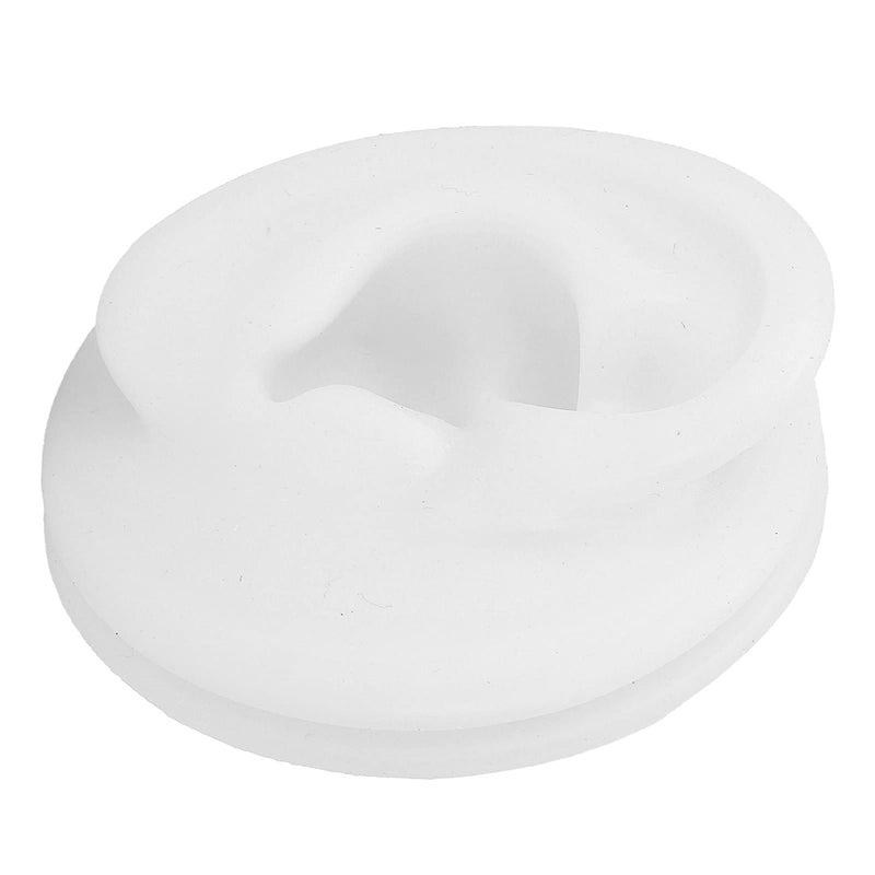 [Australia] - Silicone Acupuncture Ear Model, Silicone Ear Model Ear Acupuncture Practice Model Reusable Simulation Ear Display Model(Right) Right 