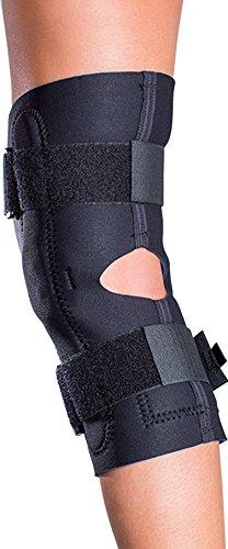 [Australia] - ProCare Reddie Hinged Knee Support Brace: Neoprene Wrap-Around, MCL and LCL Sprains, X-Small 