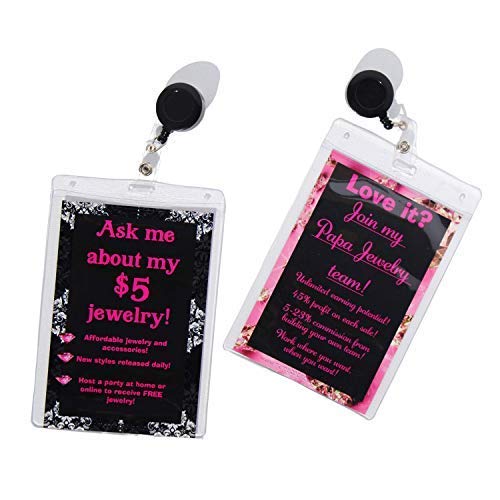 [Australia] - Purse Tag Ask Me About My $5 Jewelry | Join My Team | Double Sided 