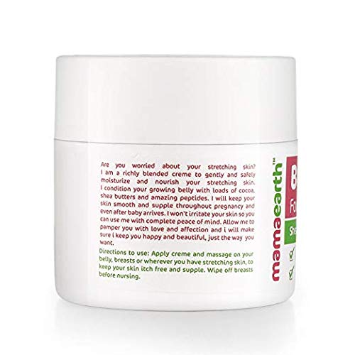 [Australia] - Mamaearth Shea Butter and Cocoa Butter Body Creme For Stretch Marks, Made in the Himalayas- All Natural with Organic Ingredients 