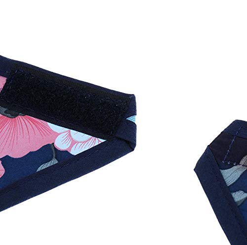[Australia] - Adult Bibs Waterproof Washable Dining Bibs Reusable Clothing Protector fit for The Elderly,Patient (Hibiscus) Hibiscus 