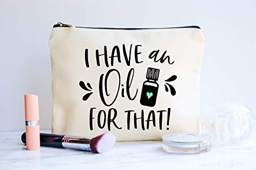 [Australia] - Essential Oil Bag, I Have An Oil For That Zipper Pouch, Carrying Case for Purse, Travel Bag, Aromatherapy Makeup Bag, Cosmetic Case, Essential Oils Holder 