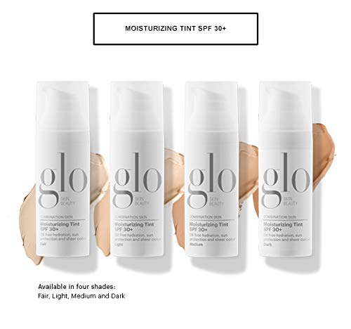 [Australia] - Glo Skin Beauty Moisturizing Tint SPF 30+ | Tinted Face Moisturizer and Sunscreen | Lightweight, Oil Free Coverage with Dewy Finish | 1.7 Fl Oz Fair 