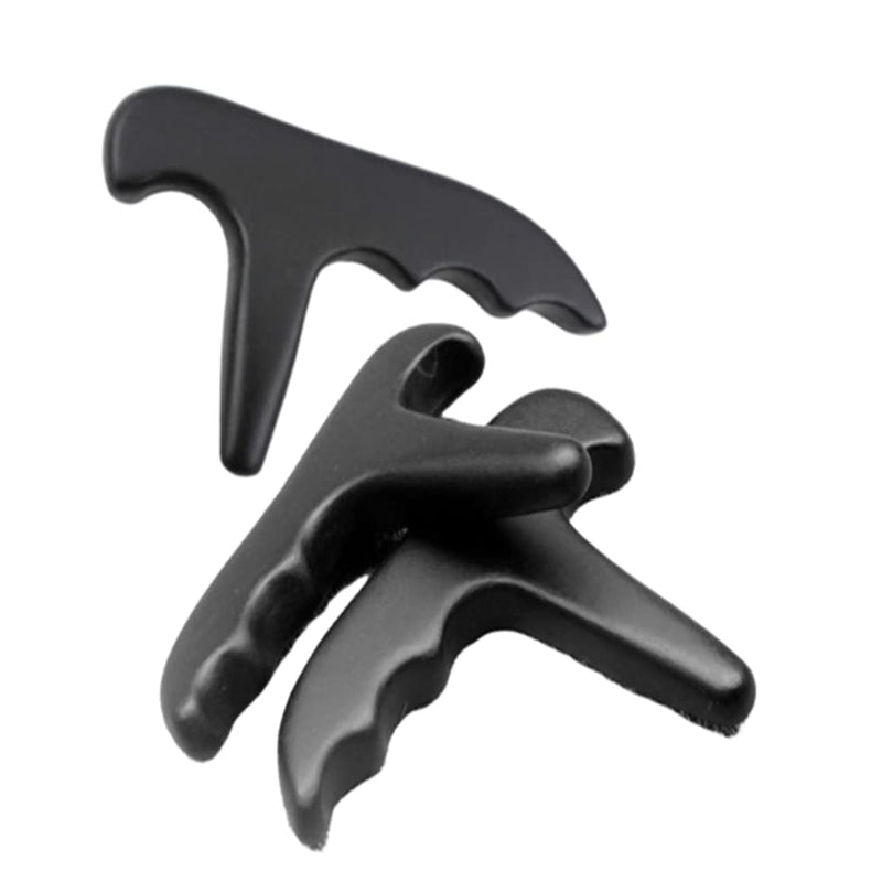 [Australia] - 1 Piece Trigger Point Massager Nature Healing Stone Massager Manual Massage Tool Stone Foot Massager for Home Spa, Pain Relief, Relaxing and Acupuncture 
