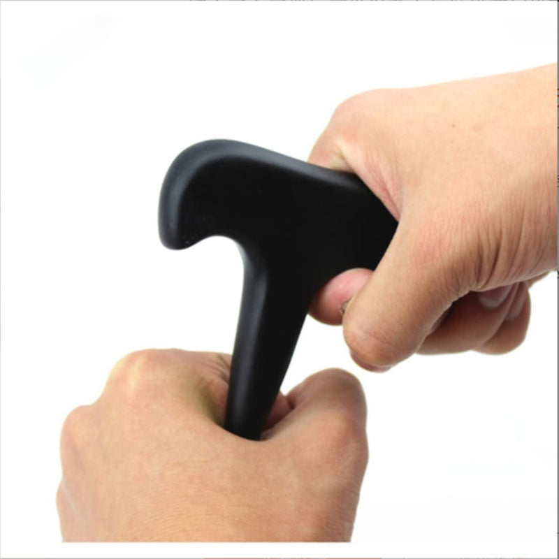 [Australia] - 1 Piece Trigger Point Massager Nature Healing Stone Massager Manual Massage Tool Stone Foot Massager for Home Spa, Pain Relief, Relaxing and Acupuncture 