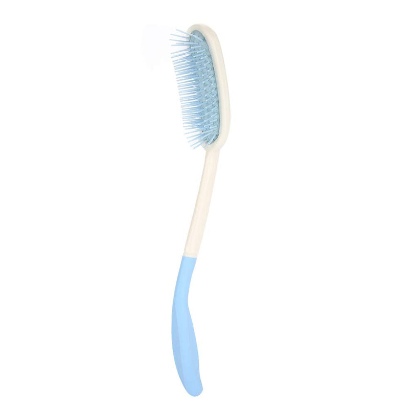 [Australia] - Long Handle Soft Comb how long handled hairbrush, Long hair brush Anti-slip Handle Comb, Soft brush, Beauty Hair for Adults, Children, the Elderly and Hand Disabled Inconvenient Upper Limb Activities Blue 