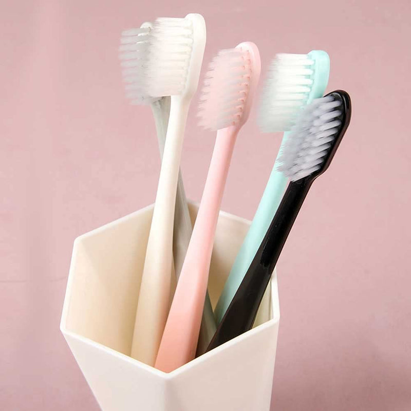 [Australia] - 10 Pieces Soft Small Head Toothbrush Extra Soft Toothbrush for Sensitive Gums Soft Toothbrush for Adults Suitable for The Whole Family Adult Kid 