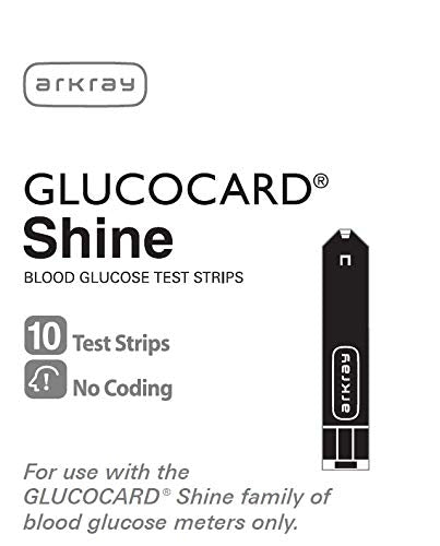 [Australia] - CJ542050BX - GLUCOCARD Shine Blood Glucose Test Strip (50 count) 