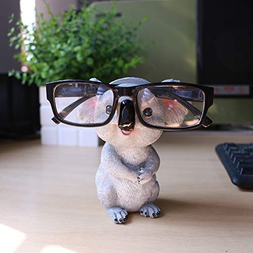 [Australia] - Newfancy Koala Bear Animal Shape Eyeglass Holder Retainer,Sunglass Holder Spectacle Holder Eyeglass Display Stand Office Home Decoration Gift 