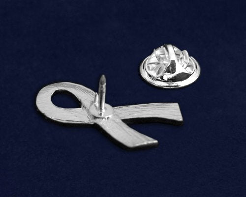 [Australia] - Fundraising For A Cause | Burgundy Large Flat Ribbon Shaped Pins – Burgundy Ribbon Pins for Sickle Cell Anemia, Myleoma Awareness, Meningitis and Hospice Awareness – Fundraising & Awareness 1 Piece 