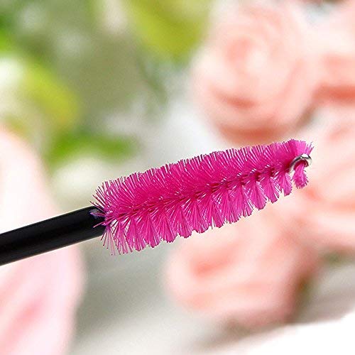 [Australia] - G2Plus Disposable Eyelash Mascara Brushes Wands Applicator Makeup Kits 100 Pack Rose 
