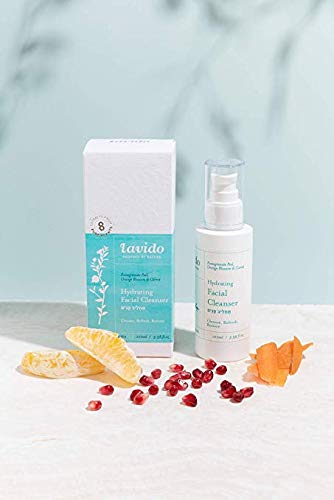 [Australia] - Lavido Hydrating Face Cleanser Pomegranate Peel, Orange Blossom, and Carrot 