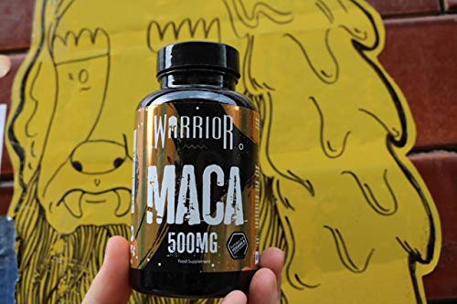 [Australia] - Warrior Maca 60 Tablets - Natural Root Extract - Vitamin B2 - Libido Enhancer | Warrior Supplements, Clear, 57 Gram 