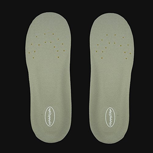 [Australia] - HappyStep Sport Insoles with High Elastic Material Converts Impact to Kinetic Energy, The Best Insoles for Running, Race Walking and Other Sport Activities (Size L: Men 8-12 or Women 10-15) 