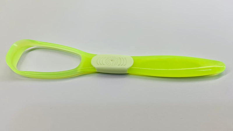 [Australia] - 2 x Tongue Cleaners Plastic Tongue Scraper Plastic Tongue Cleaner Bad Breath Remover Oral Care Dental Care (Blue & Green (Large)) Blue & Green (Large) 