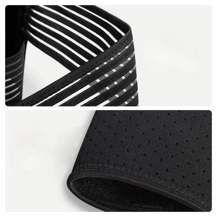 [Australia] - Solmyr Rib Brace Broken Rib Belt, Rib Support Brace for Men and Women, Breathable Chest Wrap Belt for Sore or Bruised Ribs Support, Sternum Injuries, Dislocated Ribs Protection, Pulled Muscle Pain (L 33" to 43") Large 