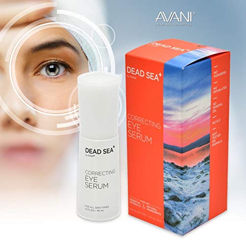 [Australia] - Dead Sea+ by AVANI Correcting Eye Serum | Reduce Wrinkles and Fine Lines Around Eyes | Essential Dead Sea Minerals & Natural Ingredients | Improves Skin's Elasticity -1.3 fl. oz 