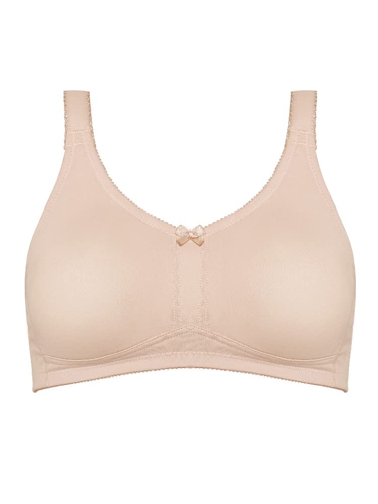 [Australia] - Naturana Women's Moulded Mastectomy Soft Cup Everyday Bra 34C Beige (Light Beige) 