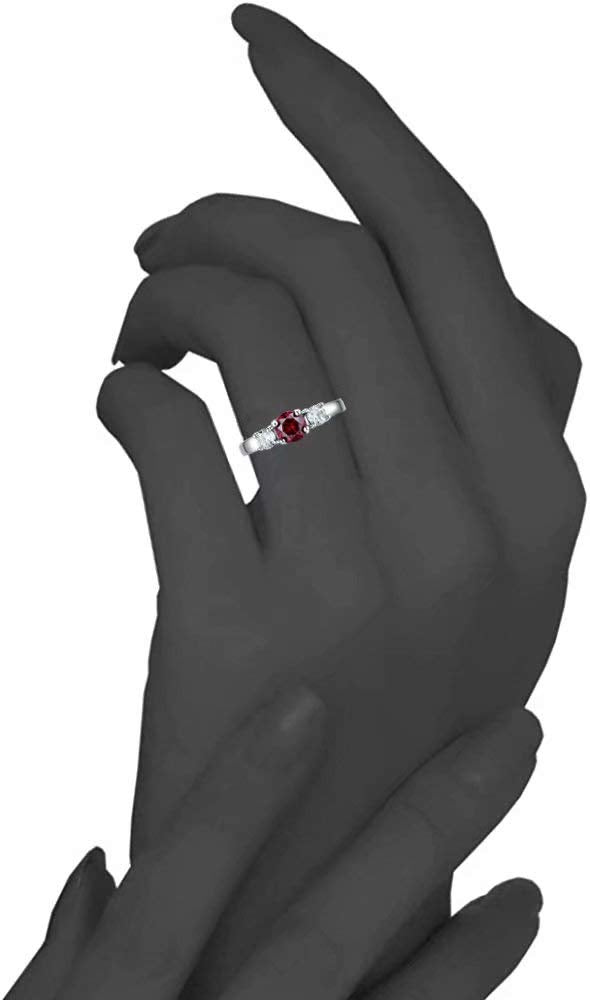 [Australia] - AILAAILA Birthstone Rings Size 1-10 Cubic Zirconia Stainless Steel Birthday Mother's Ring Daughter Gifts Jewelry for Teen Girls Women 01.January 