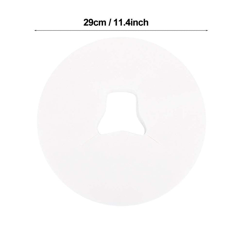 [Australia] - 100Pcs Disposable Face Massage Pad,Pillow Cushion for Salon SPA Face Hole Pillow Mat for Beauty Salon, Massage,Tattoo, Hotels, Mattress Cover, Daily Life Use for Person and Pet 