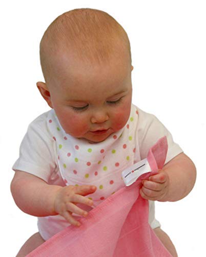 [Australia] - MuslinZ Premium Quality 100% Cotton Baby Muslin Squares 70x70cms (6 Pack, Pink Combo) 6 Pack 