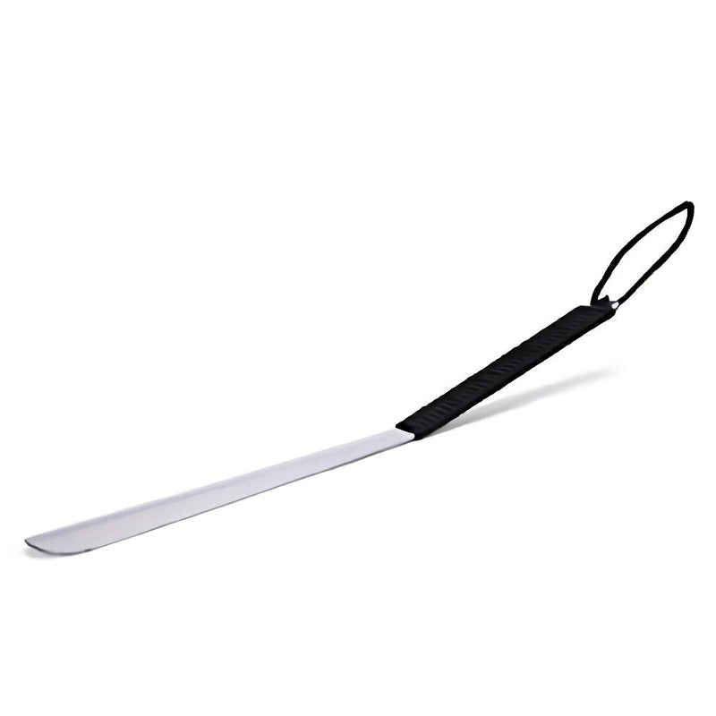 [Australia] - Metal Shoehorn for Men, Women, Kids, Travel, Boots Manual Binding Handled 12 Inch Shoe Horn Elderly Senior, Pregnancy(12Inch Black) Black-12 Inch 