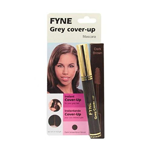 [Australia] - Root Touch Up, Dark Brown Hair Mascara Wand, Instant Grey Hair Dye, For Women & Men, FYNE PACK OF 4 