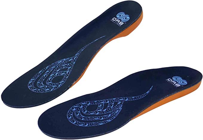 [Australia] - Running Sports Insoles. TPU Base Ideal for High Impact Sports and Activity. Arch Support for Men & Women. Plantar Fasciitis Relief. (S 5-6.5) S 5-6.5 
