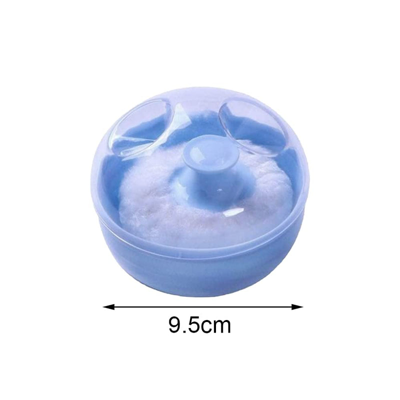 [Australia] - Baby Powder Puff Case Talcum Powder Puff Container Box Puff Sponge Case for Baby Infant Newborn 