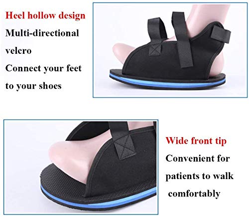 [Australia] - Cast Shoe Foot Fracture Support Open Toe Plaster Cast Boot Post Op Shoe Toe Valgus Surgical Fixed Gypsum Shoe Walking Boot for Foot Injuries Stable Ankle Joints Postoperative Recovery Pain Relief M: For Mens size 8.5-10/ Womens Size 10-11 