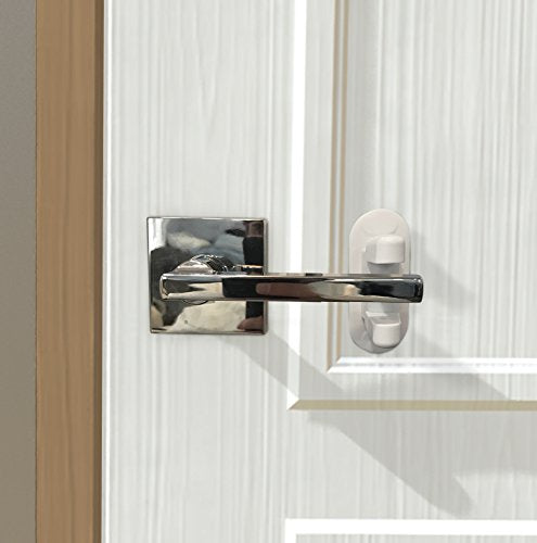 [Australia] - Door Lever Lock (2 Pack) Child Proof Doors & Handles 3M Adhesive - Child Safety By Tuut 