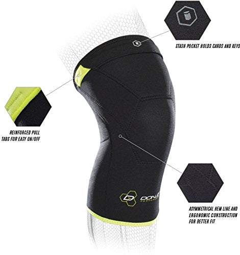 [Australia] - DonJoy Performance ANAFORM Knee Support Compression Sleeve (Open and Closed Patella) Large 2 mm Closed Patella Camo 