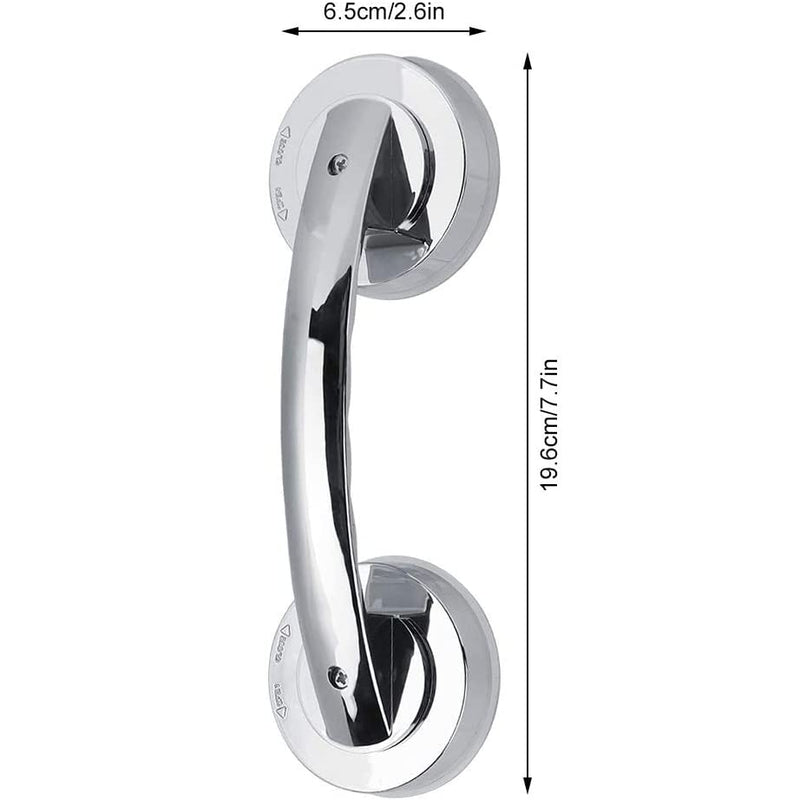 [Australia] - Restokki Bathroom Handle Suction Cup Handle Anti-slip Handrail Safety Hand Grip Grab Bar for Bathroom Woman Elderly Injury 