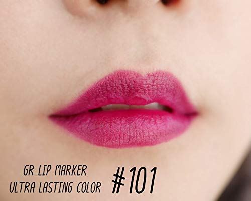 [Australia] - Golden Rose Lip Marker Lip Stain Ultra Long Lasting Natural Finish Water Based with Aloe Vera and Vitamin E (101) 101 