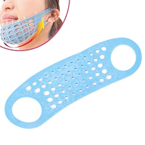 [Australia] - Face Lifting Belt Facial Firming Mask V-Face Shaping Tool Comfortable and Anti-Stress Facial Belt Bandage 