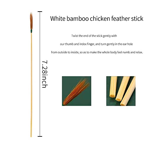 [Australia] - shandong papaya Cleaner,Wooden Bamboo Ear Scoop, Ear Cleaning Tool, Portable Earwax Removal Tool , Ear Wax Removal, Ear Wax Removal Tool 